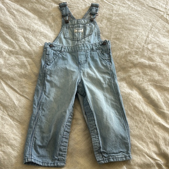 OshKosh B'gosh Other - Oshkosh overalls - striped, 18 months